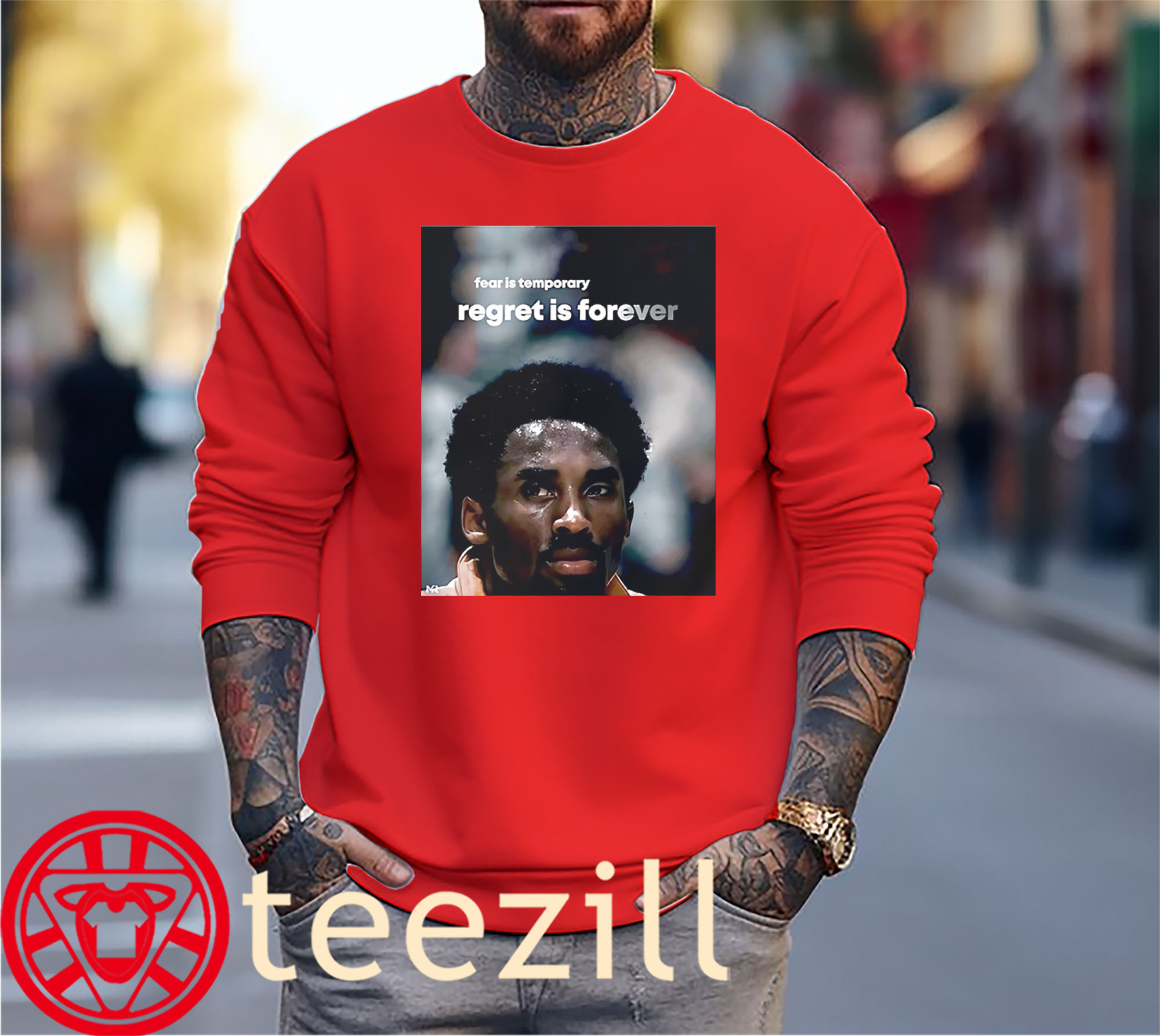 Premium Dear Son Fear Is Temporary Regret Is Forever Shirt unisex