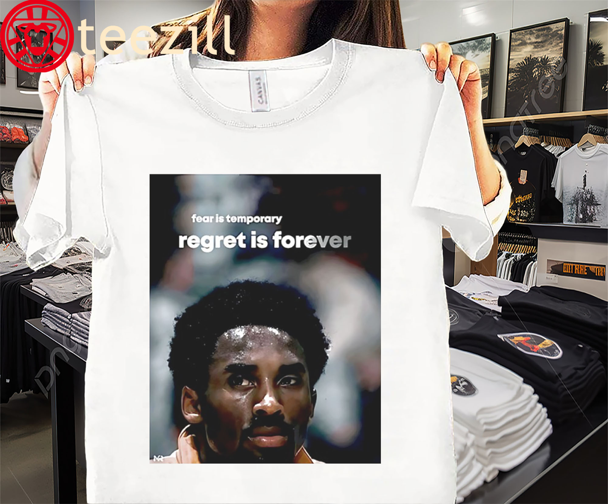 Premium Dear Son Fear Is Temporary Regret Is Forever Shirt