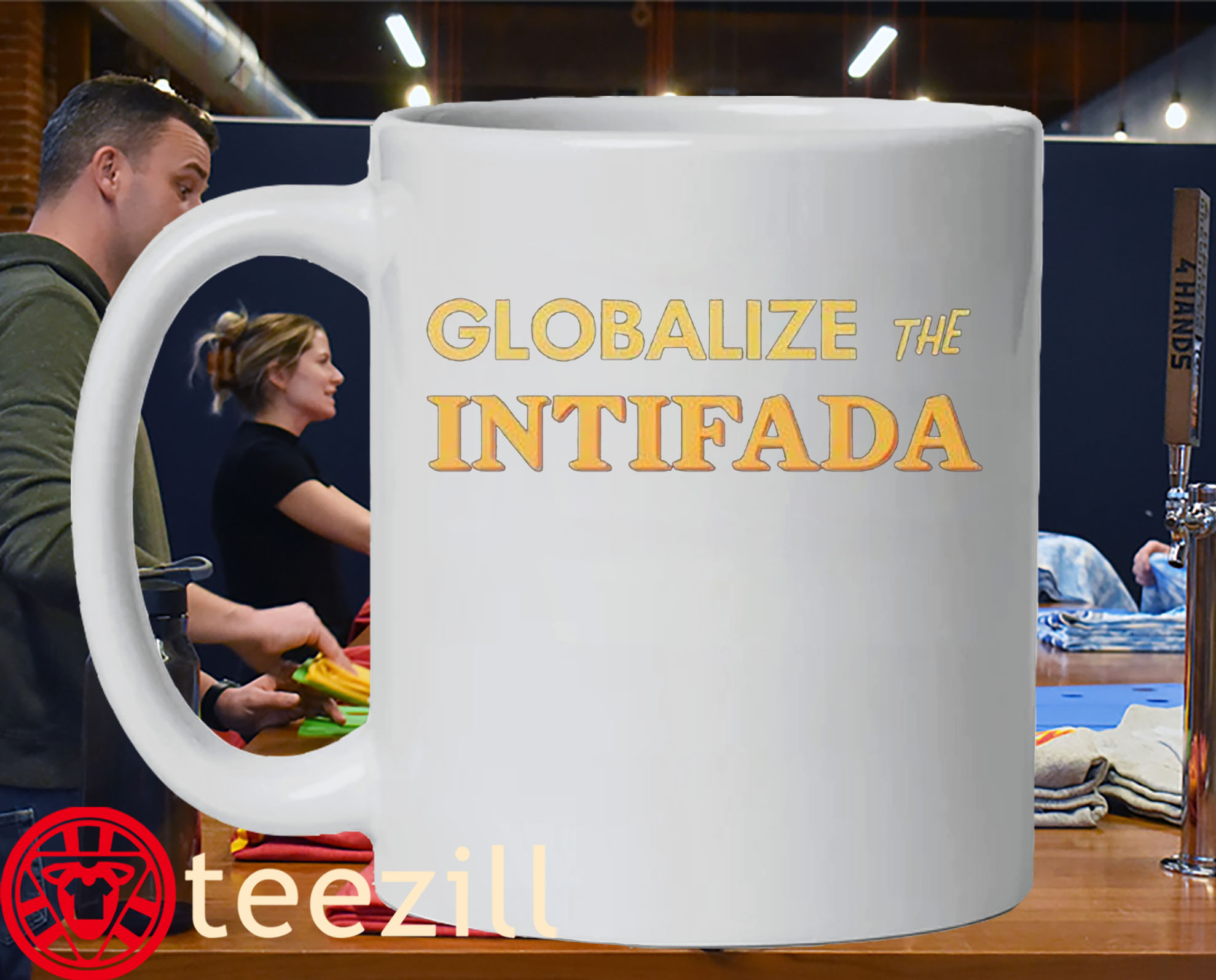Premium Globalize The Intifada Mug