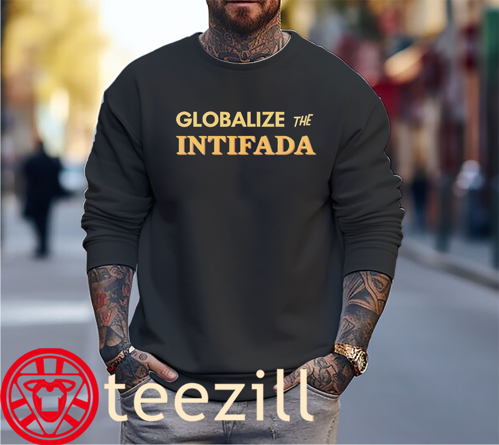 Premium Globalize The Intifada Sweater