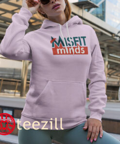 Premium Women's Misfit Minds Grey Shirt Hoodies