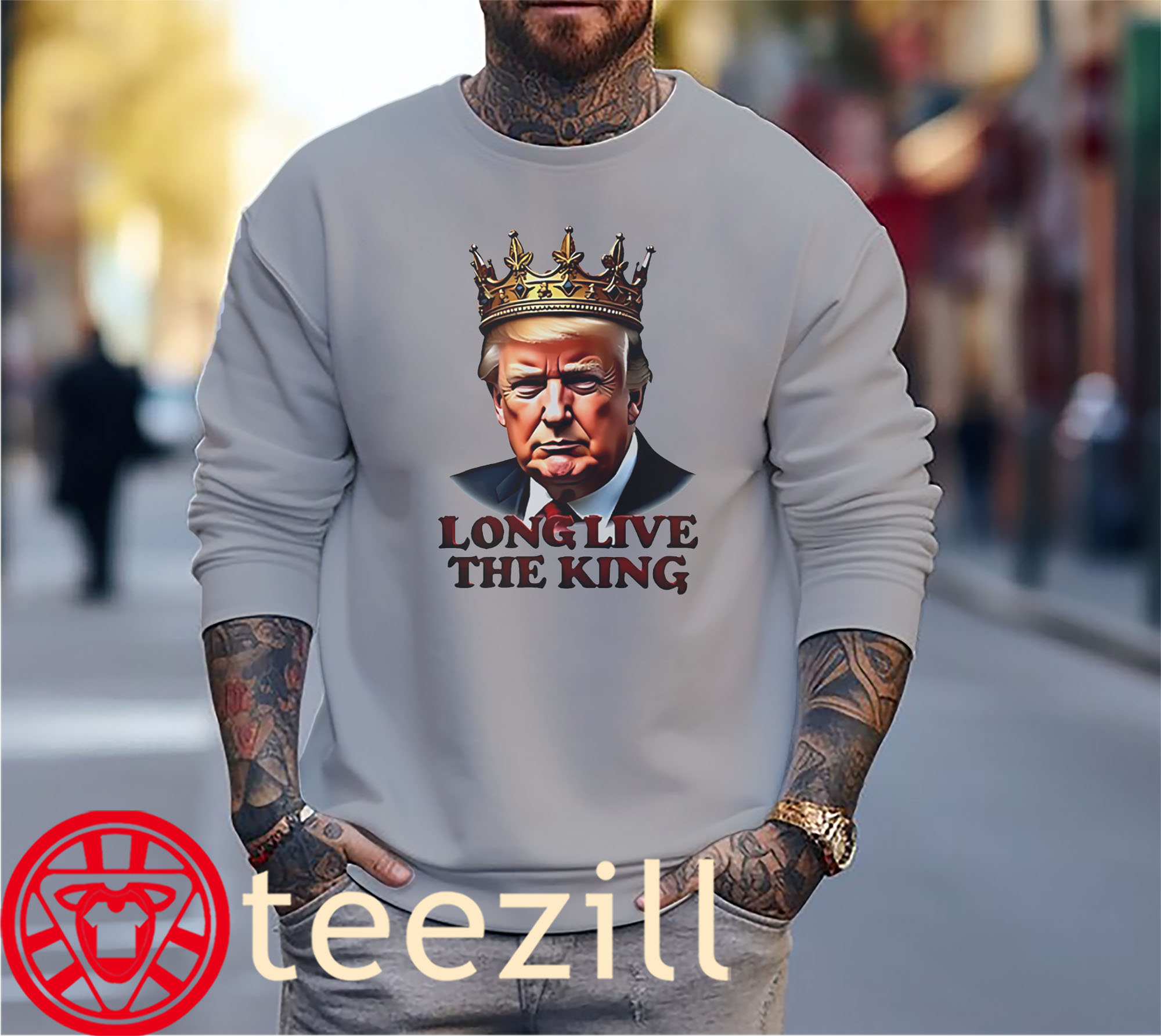 President Donald Trump Long Live The King Shirt classic