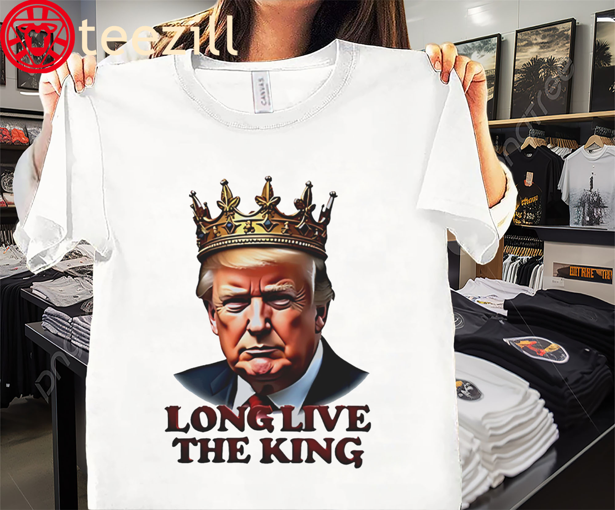 President Donald Trump Long Live The King Shirt