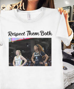Respect Them Both Shirt Angel Reese And Paige Bueckers