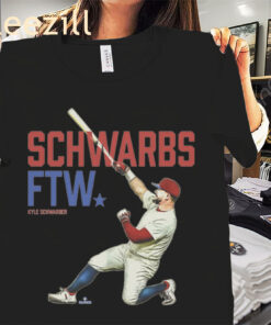 Schwarbs FTW Kyle Schwarber Apparel Shirt Philadelphia Baseball