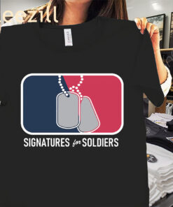 Signatures For Soldiers US Army Shirt