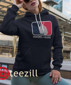 Signatures For Soldiers US Army Shirt hoodies