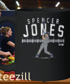Spencer Jones Slugger Swing Shirt New York Baseball Mug