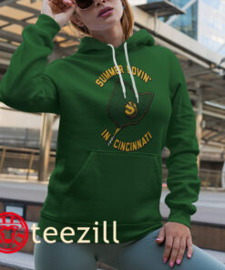 Summer Lovin' in Cincinnati Shirt Cincinnati Tennis Ball Hoodies