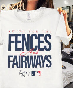 Swing For The Fences And Fairways Golf Shirt
