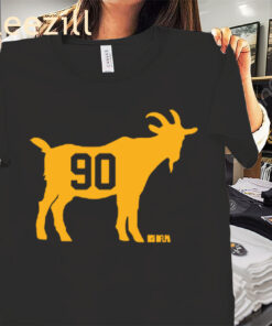 T.J. Watt GOAT 90 Shirt- GOAT Pittsburgh Football