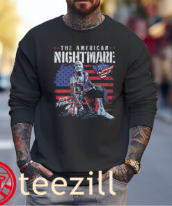 The American Nightmare American Flag Shirt Cody Rhodes men