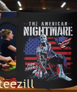 The American Nightmare American Flag Shirt Cody Rhodes mug