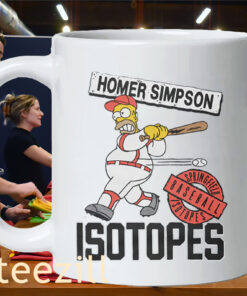 The Homer Simpsons Springfield Isotopes Tee Mug