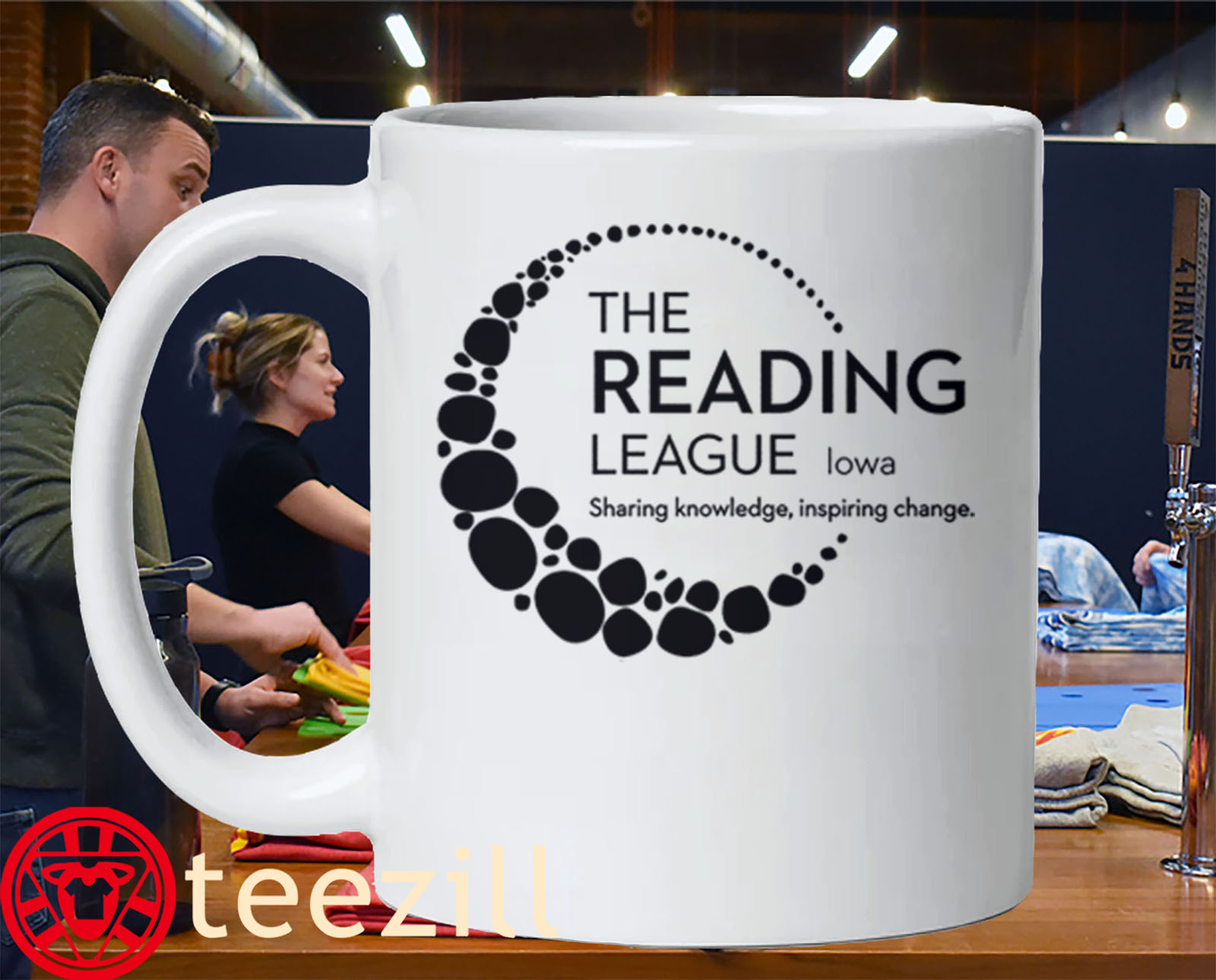 The Reading League Iowa Support Apparel Mug