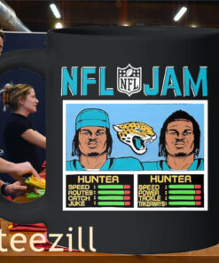 Travis Hunter NFL Jam Jacksonville Jaguars Mug