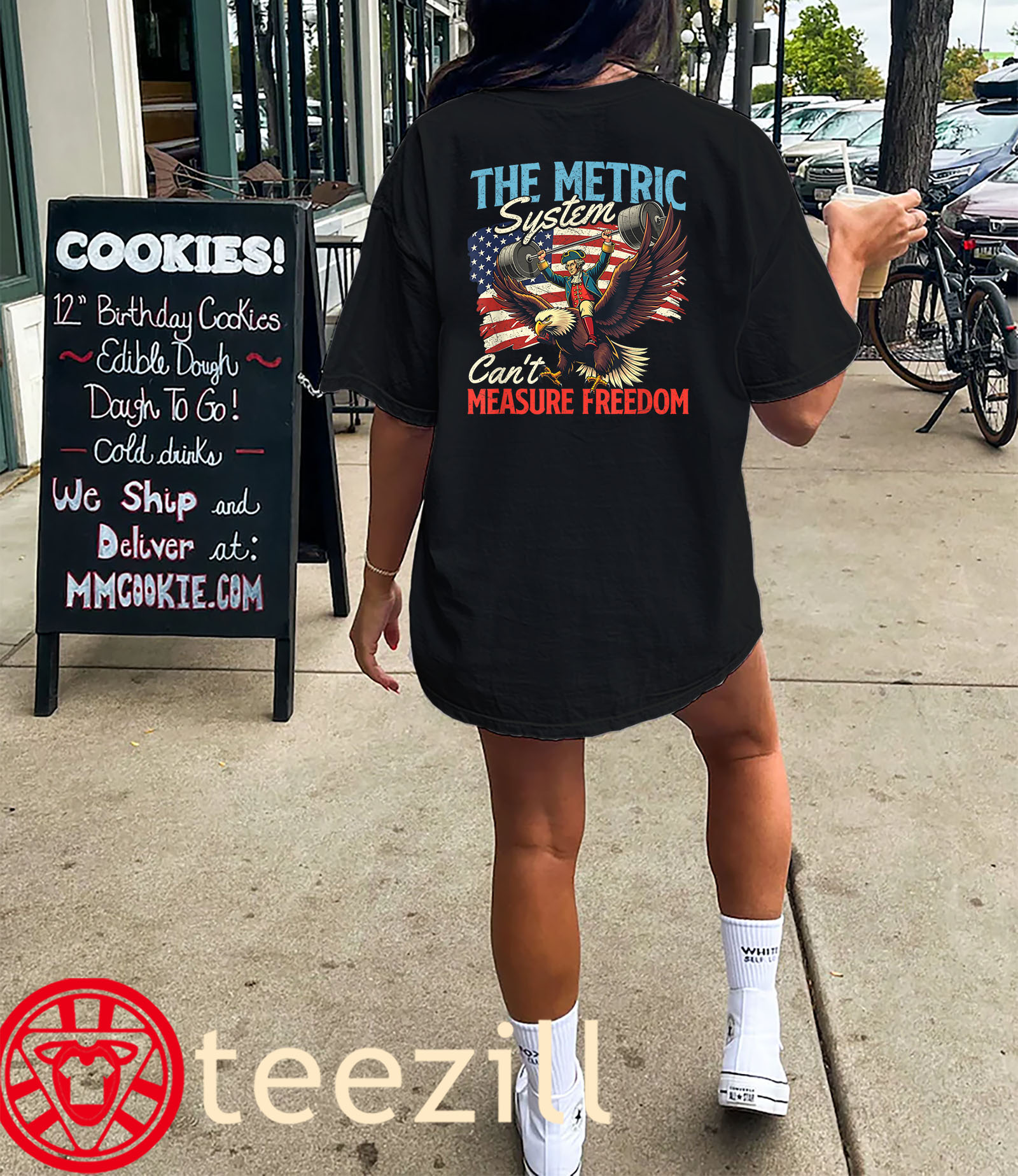 US The Metric System Can't Measure Freedom Premium 4th Of July Shirts