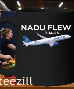 United Flight 1584 Nadu Flew 7-14-25 Mug