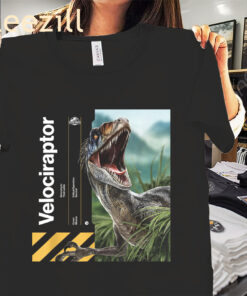 Velociraptor Covert Mission Jurassic World Rebirth Shirt