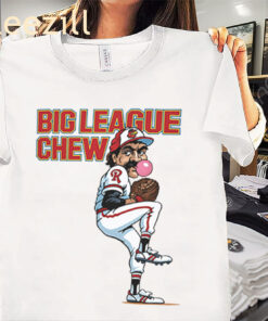 Vintage Baseball 2025 Big League Chew Shirt Rochester Red