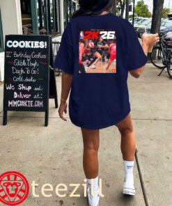 WNBA Edition Cover 2K26 Angel Reese Team Chicago Shirt Classic