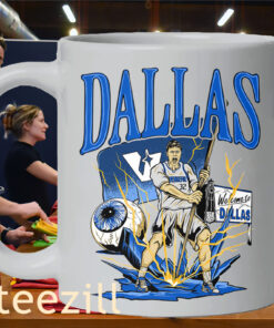 Wellcome To Dallas Mavericks Capture The Flagg Mug