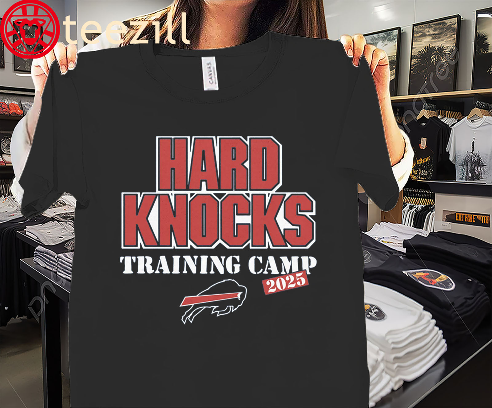 2025 Hard Knocks Training Camp Shirt Buffalo Bills Fan Edition