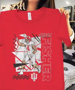 Aiden Fisher 90s Style Red Shirt Shirt