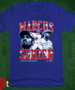 Apparel Marcus Semien Texas Baseball Retro Flair Shirt