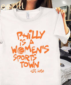 Aubrey Plaza Wears Philly Is A Women's Sports Town Shirt Unisex