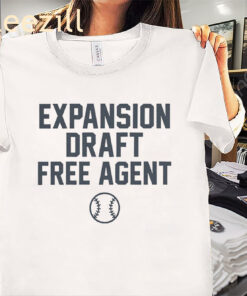 Baseball Apparel Expansion Draft Free Agent Shirt