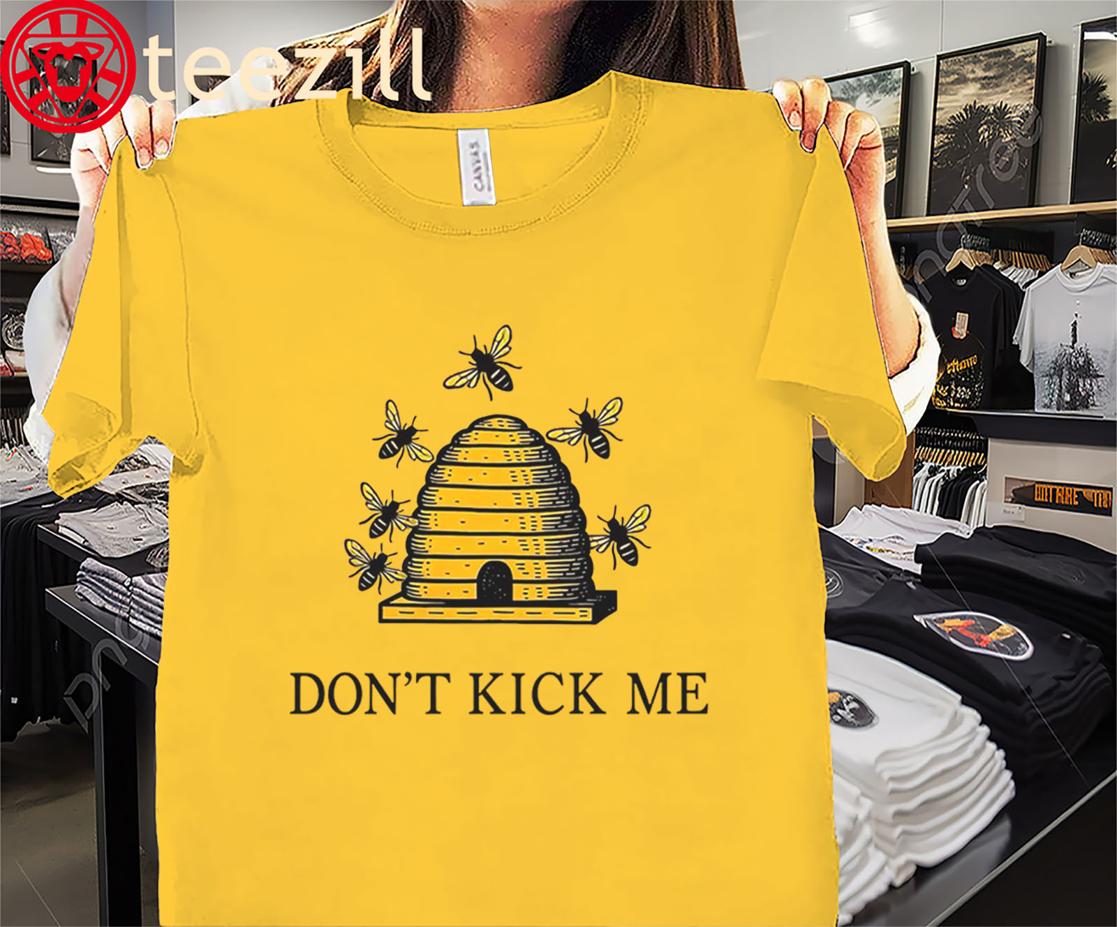 Bee Tee Don't Kick Me Shirt