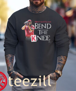 Bend The Knee Shirt - Tony Santillan Cincinnati Baseball Tee Sweater