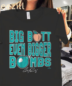 Cal Raleigh- Big Butt Even Bigger Bombs Shirt Big Dumper Baseball