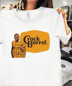 Crack Barrel Old Country Store Parody Logo Shirt Hunter Biden Tee