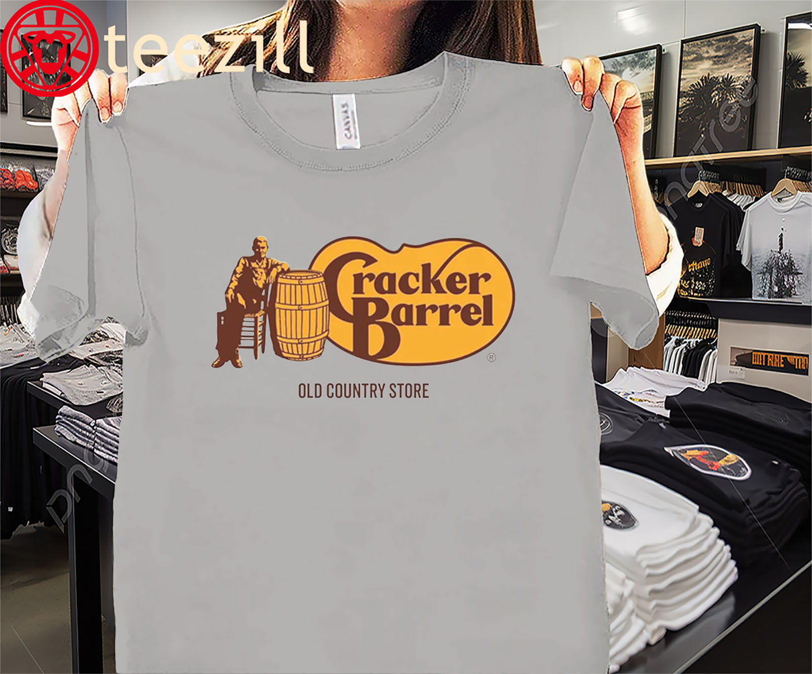 Cracker Barrel has changed its logo for the first time in 48 years Tee shirt Uniex