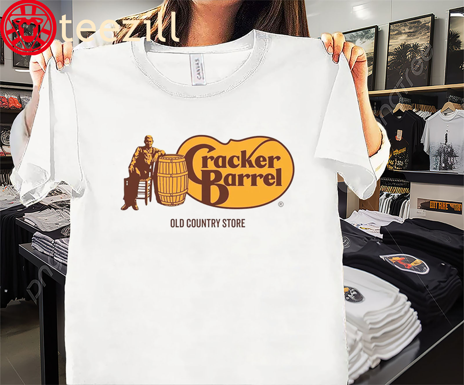 Cracker Barrel has changed its logo for the first time in 48 years Tee shirt