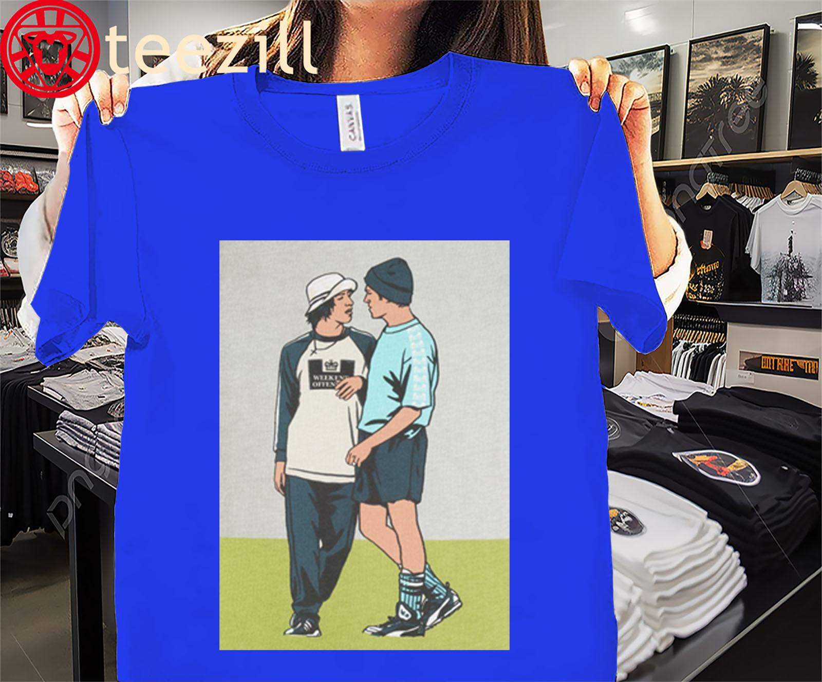 Damon Albarn And Liam Gallagher Classic Premium Shirt