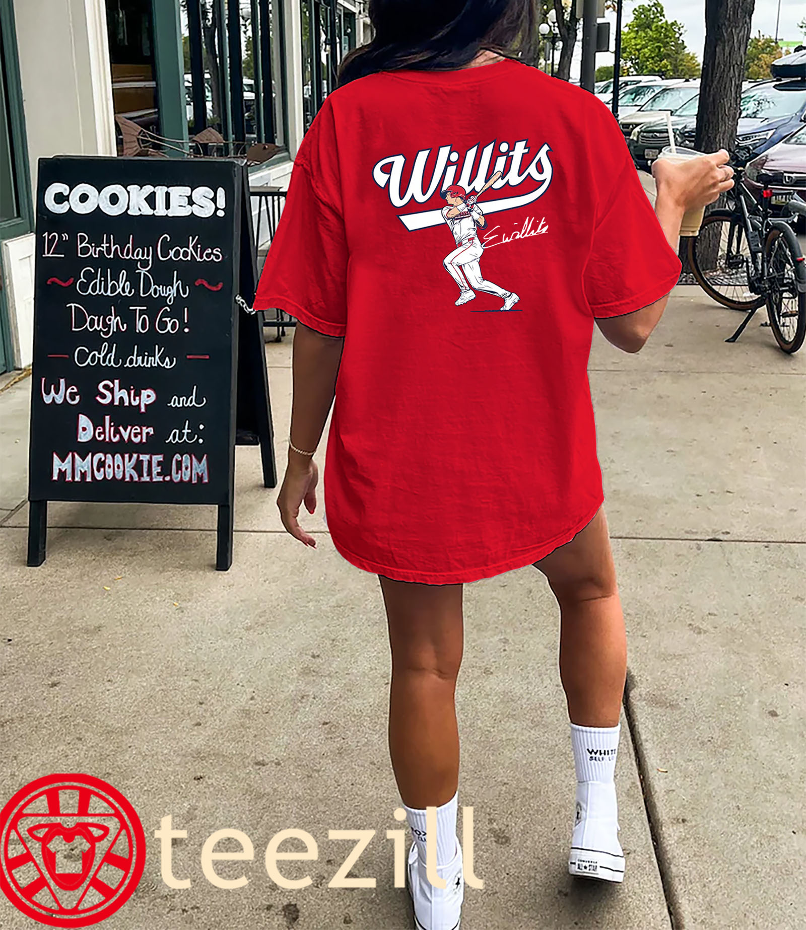 Eli Willits Slugger Swing Shirt – Washington D.C. Baseball Tee Classic