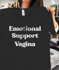 Emotional Support Vagina Shirt Baseballchickie Tees