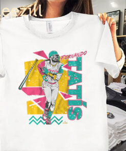 Fernando Tatis Jr 90s Style Shirt San Diego Baseball Apparel