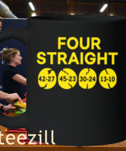 Four Straight The Game Mug