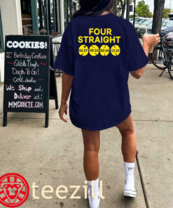 Four Straight The Game Shirt Classic