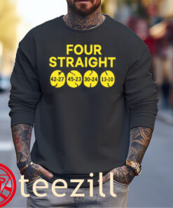 Four Straight The Game Shirt Sweater