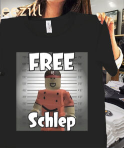 Free Schlep Mugshot Apparel Shirt