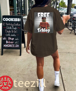 Free Schlep Mugshot Apparel Shirt Classic