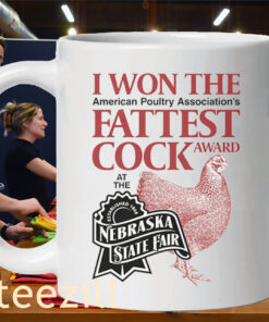 Funny I Won The Fattest Cock Award At The Nebraska State Fair Mug