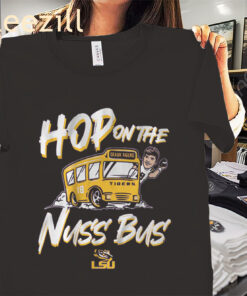 Garrett Nussmeier Hop On The Nuss Bus Tee