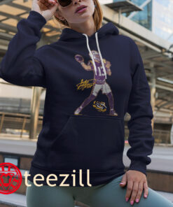 Garrett Nussmeier Superstar Pose LSU Football ShirtHoodies