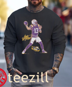 Garrett Nussmeier Superstar Pose LSU Football ShirtSweater